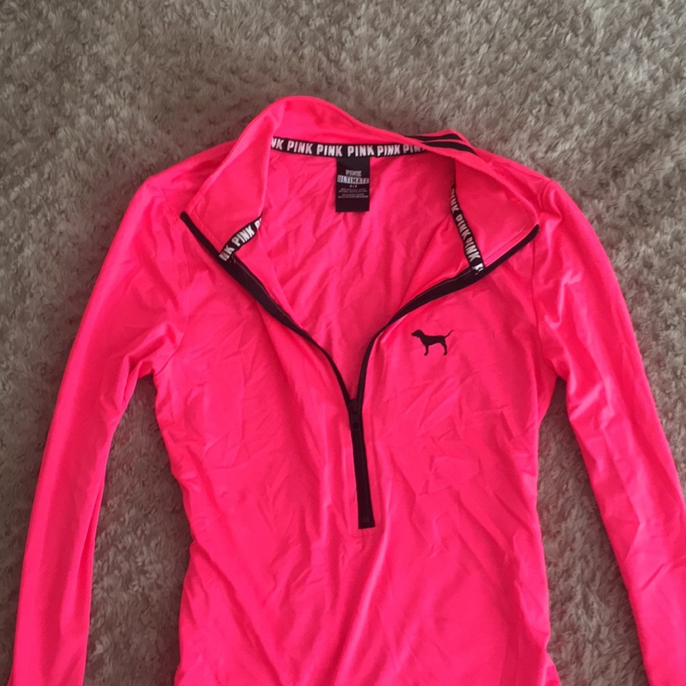 Pink workout jacket